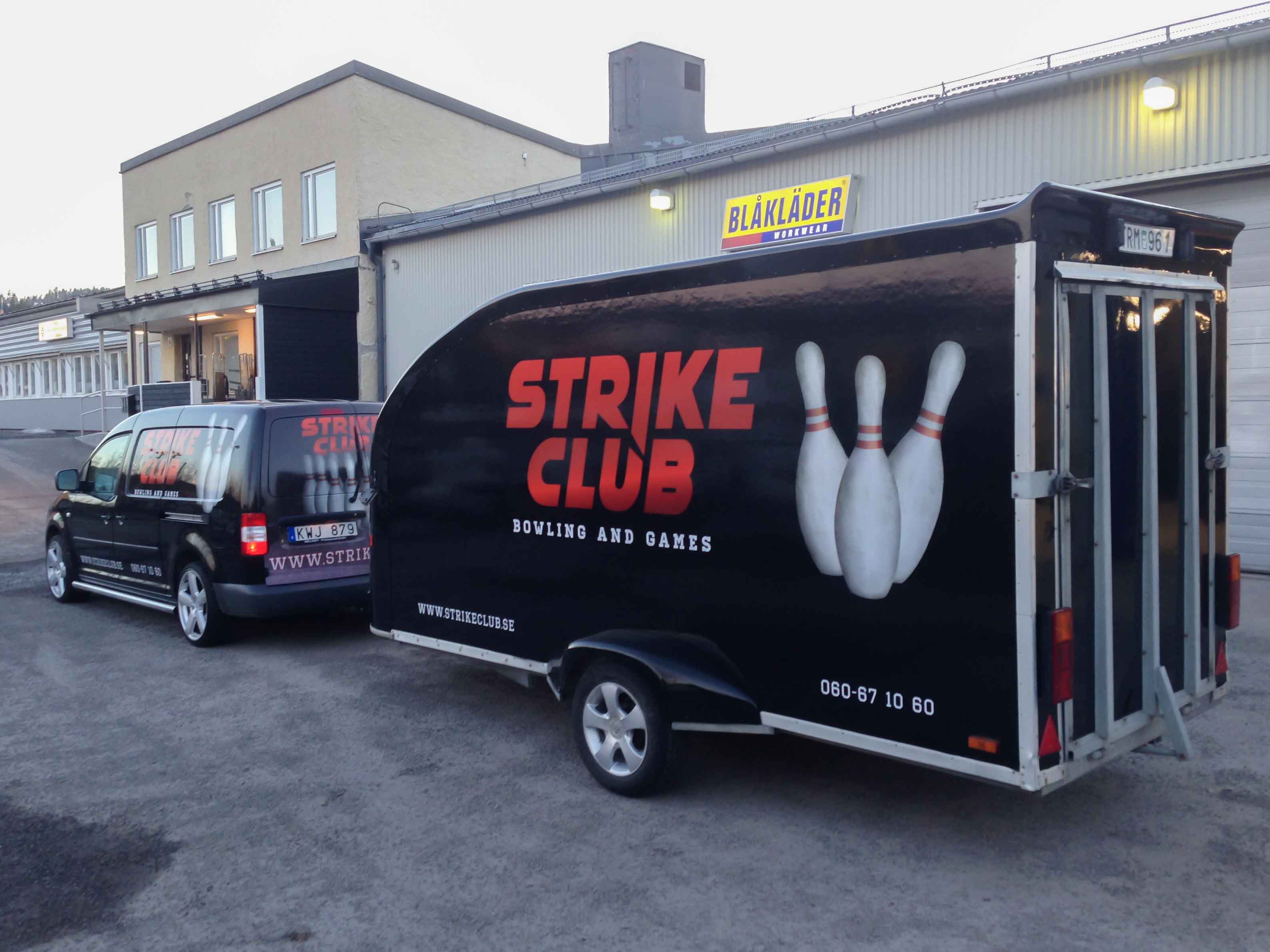 Strike Club - Bil- och släpvagnsdekor (1)